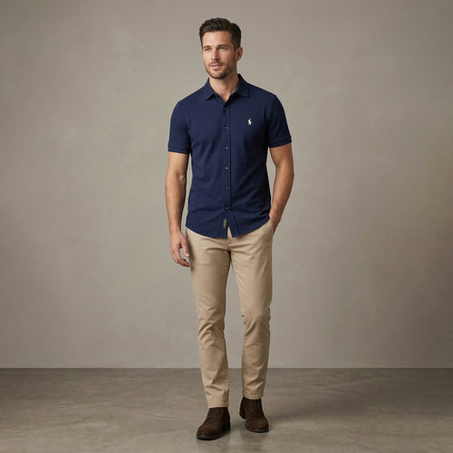 Lorvex Navy Polo