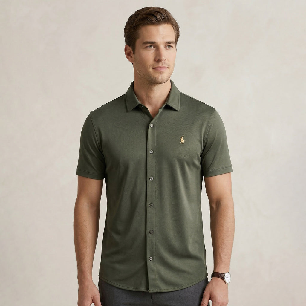 Zenvor Olive Polo