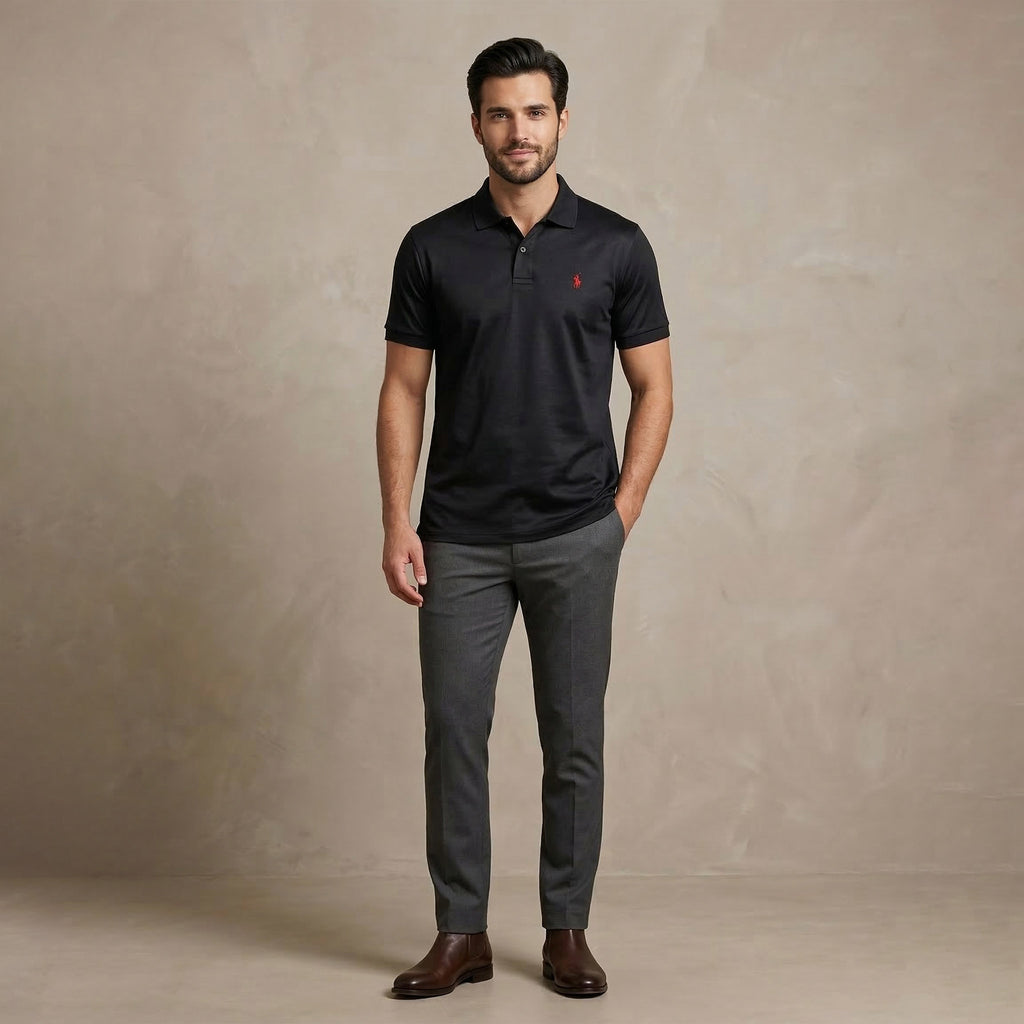 Ravon Black Polo